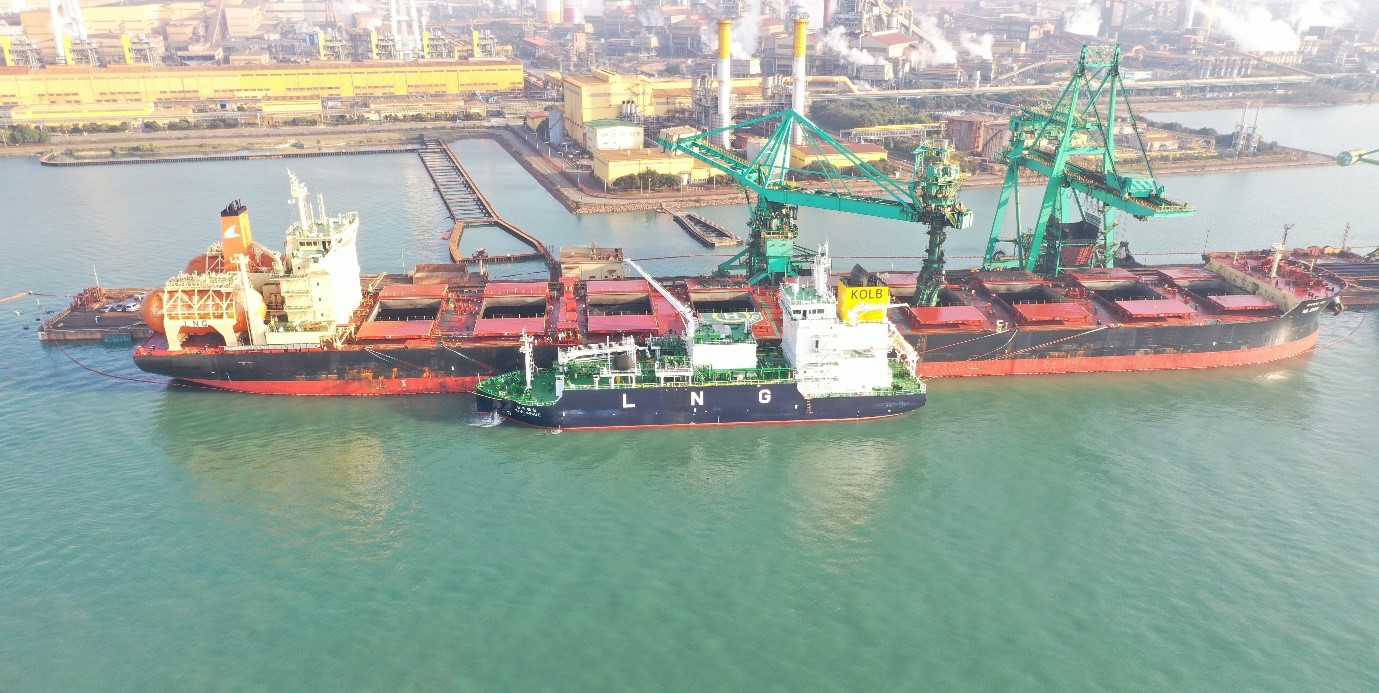 South Korea Successfully Achieves Simultaneous LNG Bunkering Operations on Bulk Carriers
