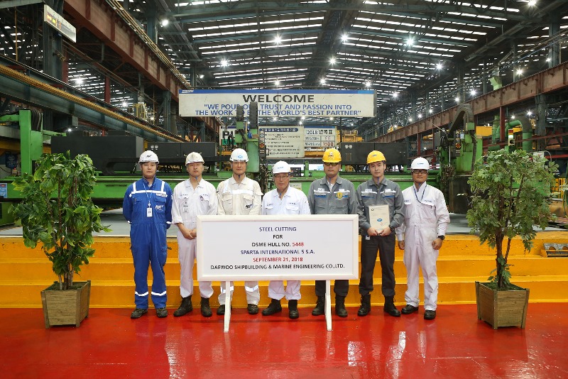 [거제지부] 300K VLCC (DWSH5448) 강재 절단식.jpg