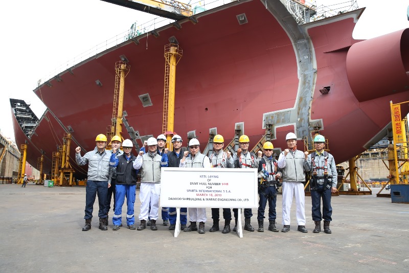 [거제지부] 300K VLCC 용골 거치식-1.JPG