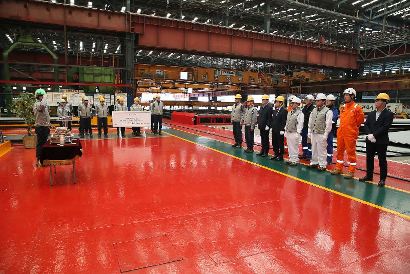 [거제지부] 23,270TEU CONTAINER SHIP(DWSH4320) 강재 절단식-1.jpg