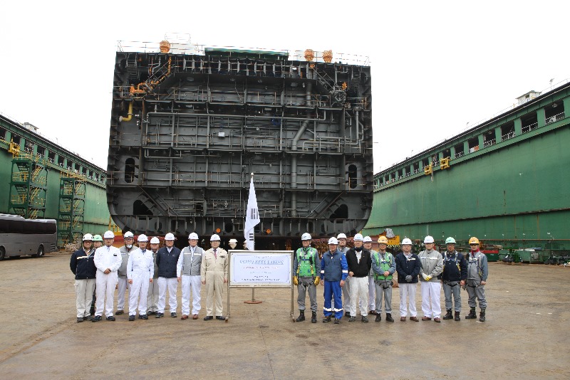 [거제지부] 7.5K LNG Carrier Ship (SSHI2234) 용골 거치식.jpg
