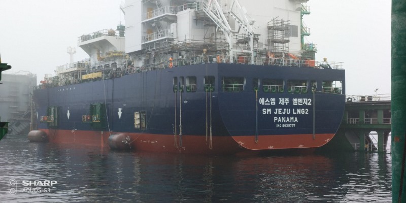 [거제지부] 7.5K LNG Carrier (SSHI2234) 진수식.jpg