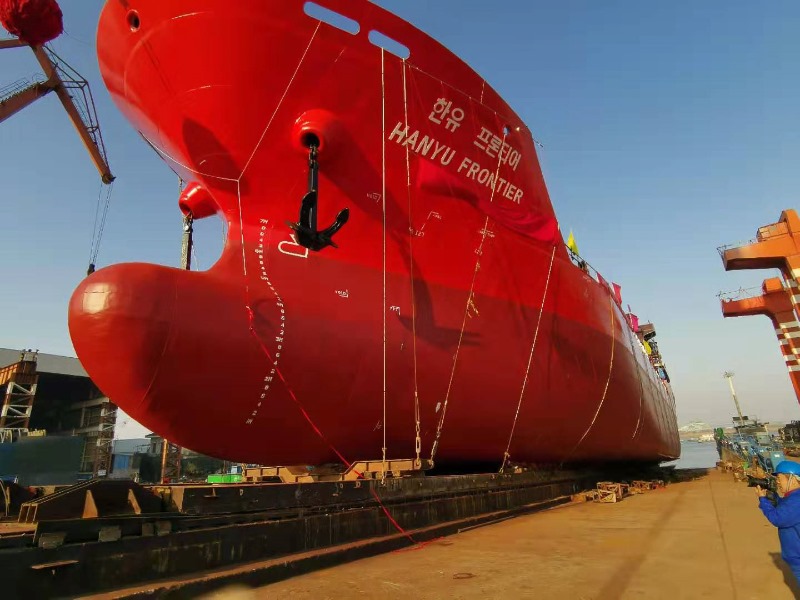 3 [난징지부] 4.9k Molten Sulfur Tanker (VZJ511-1801) 진수식 및 명명식 (2).jpg