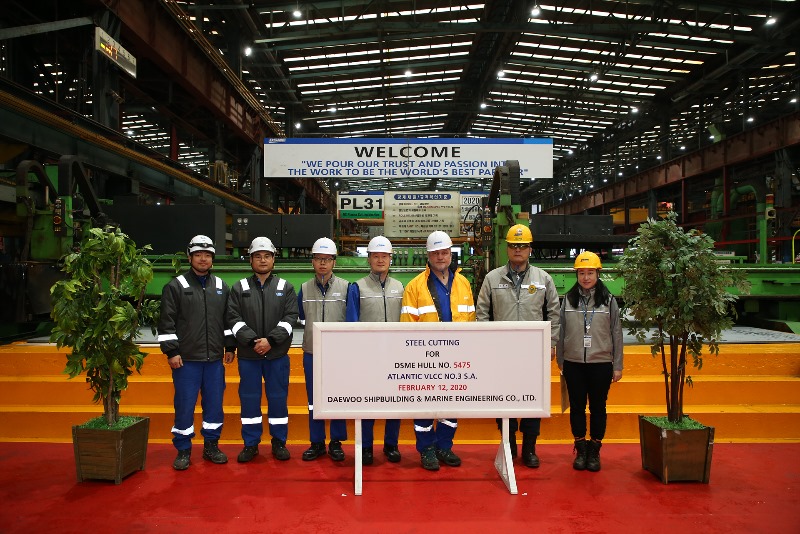 [거제지부] 300K VLCC (DWSH5475) 강재 절단식 (1).jpg
