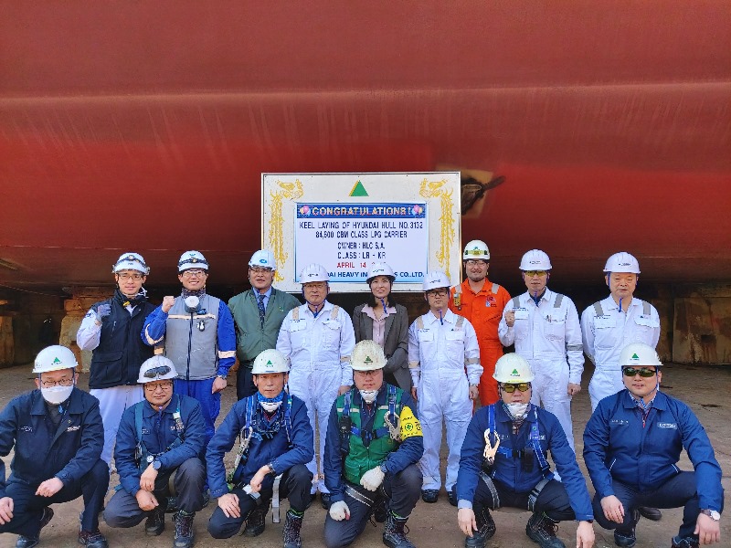[울산지부] 84.6K LPG Carrier Ship (HMDC3132) 용골 거치식.jpg