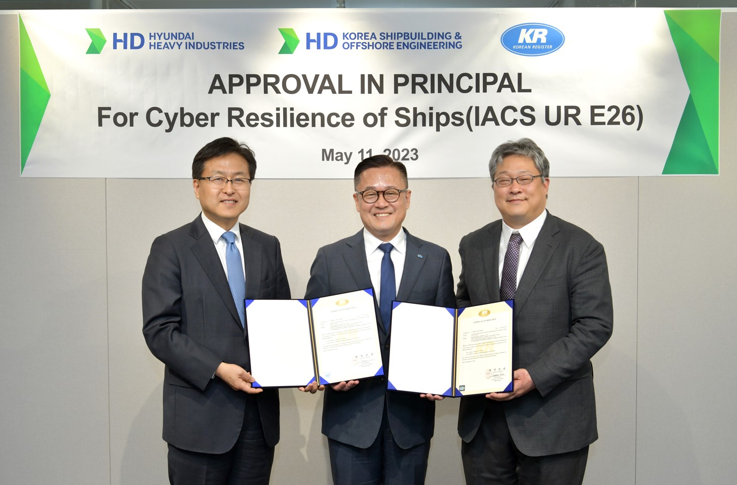 KR Awards AIP to HD Hyundai’s Ship Cyber Resilience Technology